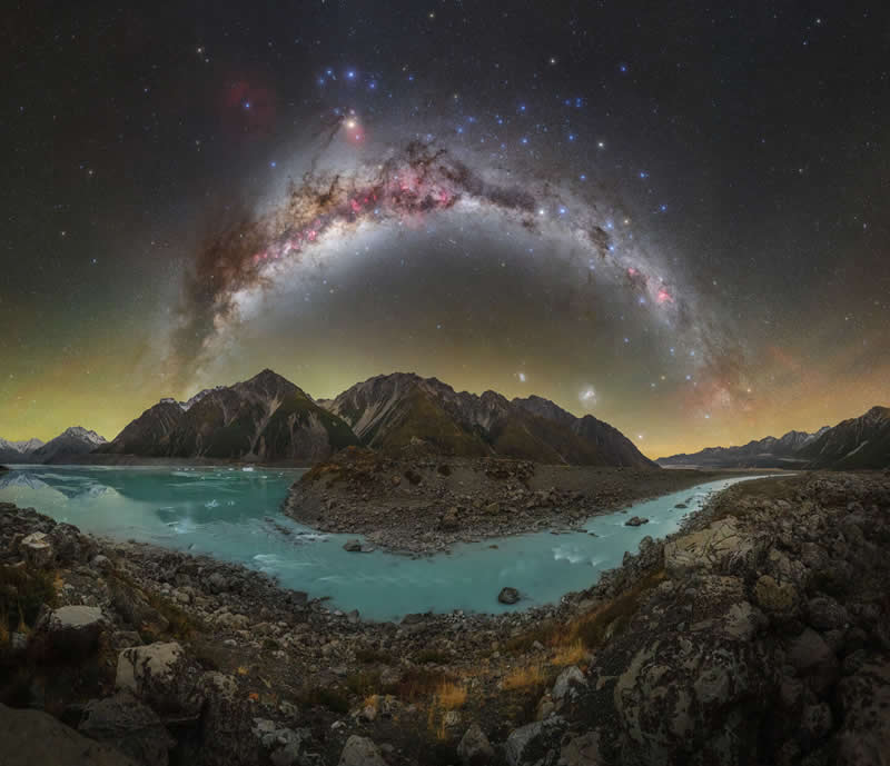 International Dark Sky Places - Second Place: Alpine Archway by Max Inwood - 2026 Capture the Dark photography contest Winners