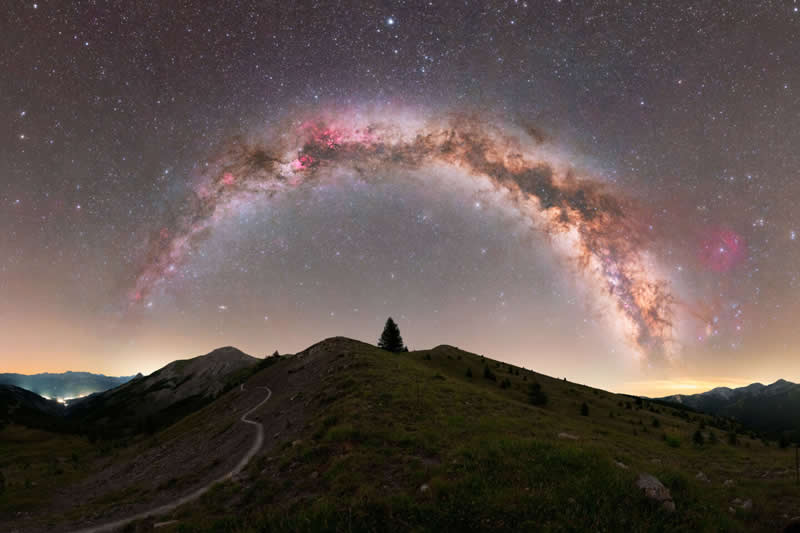International Dark Sky Places - Third Place: Allos by Florian Riou - 2026 Capture the Dark photography contest Winners