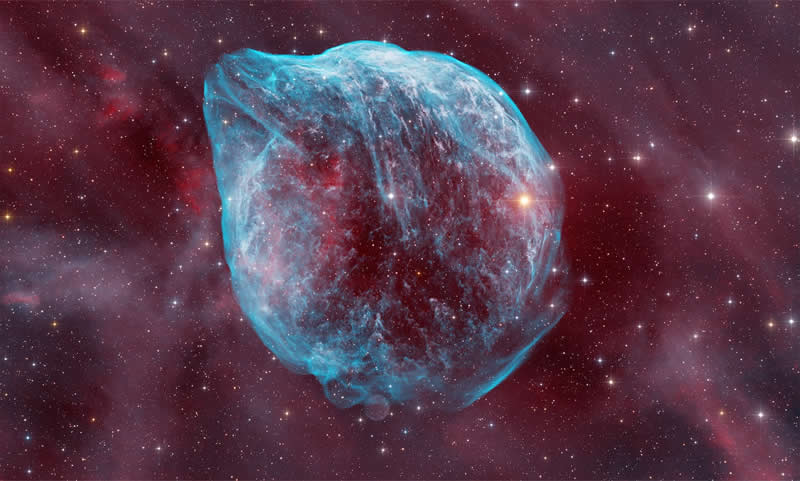 Deep Sky: Celestial Dolphin by Elizabeth Armarego - Central West Astronomical Society David Malin Awards