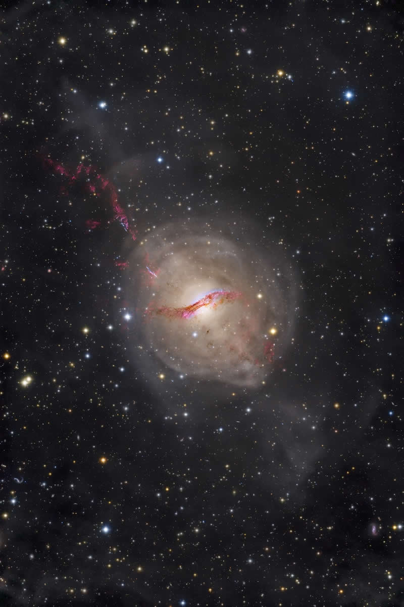 Deep Sky: Ghostly Shells and Blazing jets by Jarrod Koh - Central West Astronomical Society David Malin Awards