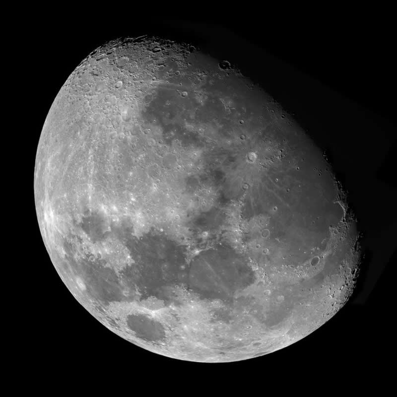 Solar System: Waxing Gibbous by Andy Casely - Central West Astronomical Society David Malin Awards