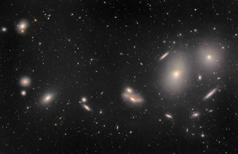 Deep Sky: Markarian's Chain by Jarrod Rueff - Central West Astronomical Society David Malin Awards