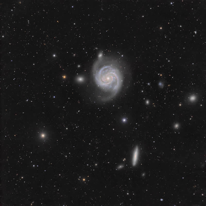 Deep Sky: A Grand Design Face-on Spiral by Niall MacNeill - Central West Astronomical Society David Malin Awards
