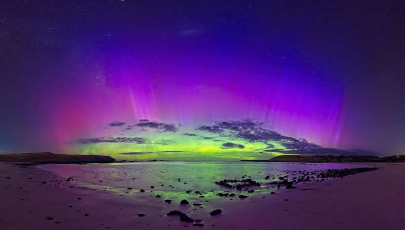 Nightscapes (International): Bay Beyond Beauty by Mark Osmotherly - Central West Astronomical Society David Malin Awards