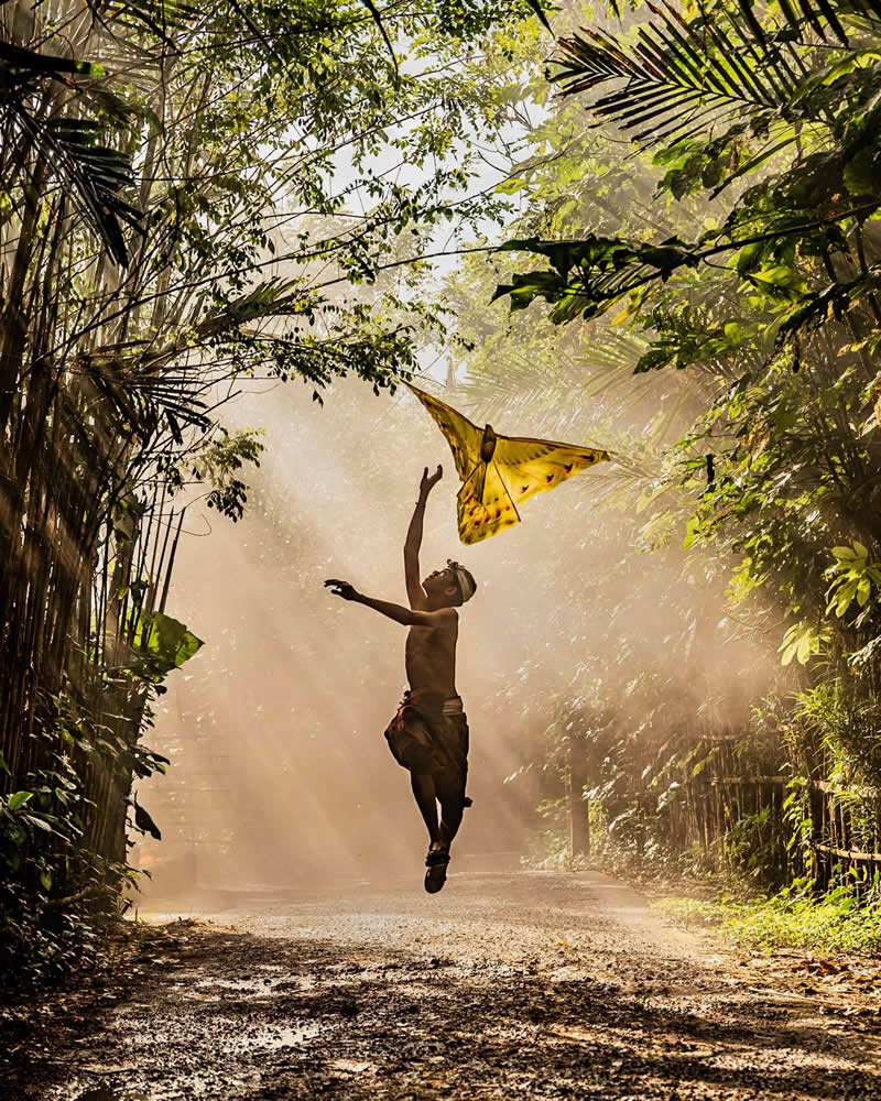 People Photography - Children: Weightless morning by Thibault Gerbaldi, United States - European Photographer of the Year 2026 Winners