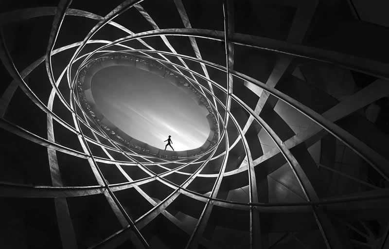 Black & White Photography - Architecture: The Realm of the Stars by Zhong An Yu, China - European Photographer of the Year 2026 Winners
