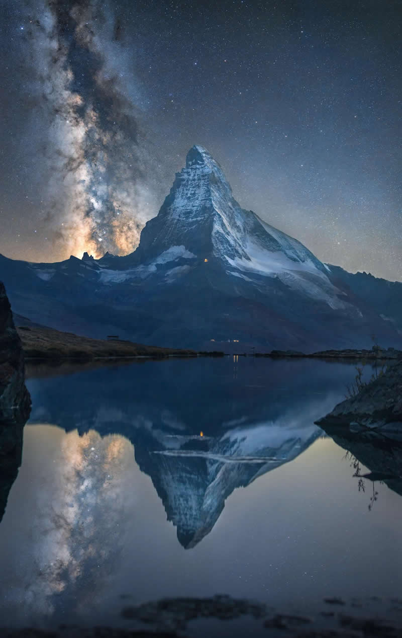 Nature Photography - Landscapes: Starry Matterhorn by Lukas Trixl, Austria - European Photographer of the Year 2026 Winners