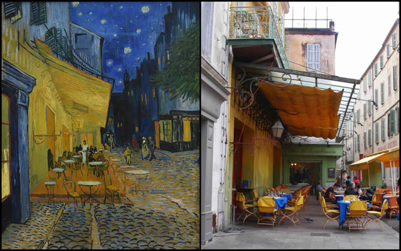 The Night Caf&eacute; by Vincent van Gogh (1888) - Famous Paintings and Their Real-Life Locations