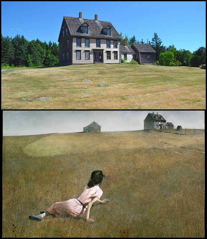 Christina's World by Andrew Wyeth (1948) - Famous Paintings and Their Real-Life Locations
