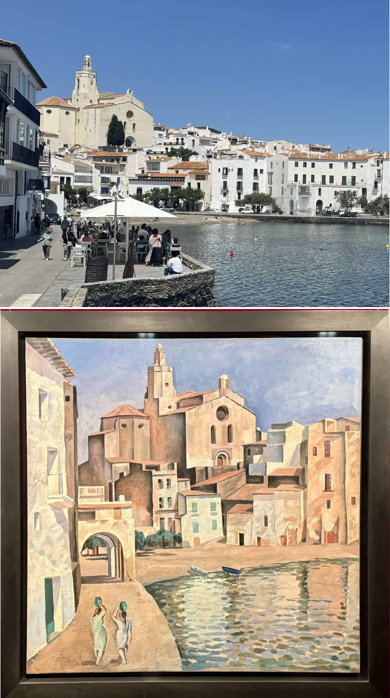 Church Santa Maria de Cadaques in Cadaques by Salvador Dali - Famous Paintings and Their Real-Life Locations