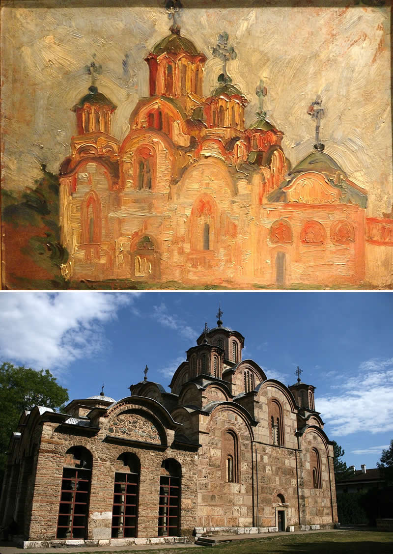Nadezhda Petrovich - Famous Paintings and Their Real-Life Locations