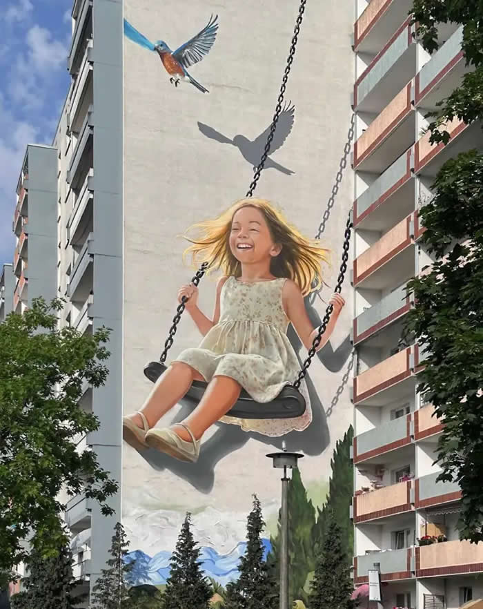 Fly Like a Bird &mdash; By Demut with WandKonzepte in Berlin, Germany