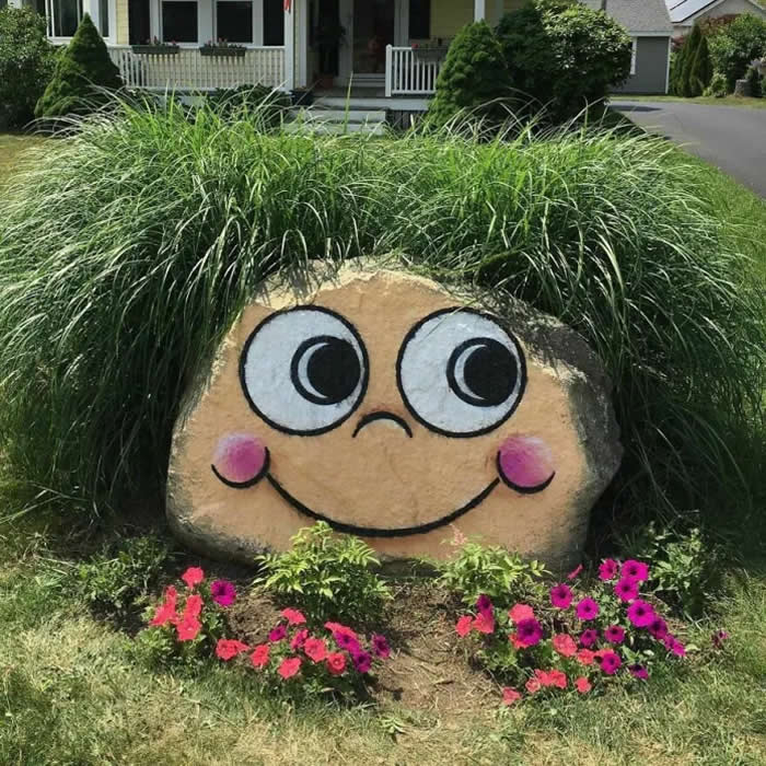 Smiling Rock Hair &mdash; By Tom Bob in New York City, USA