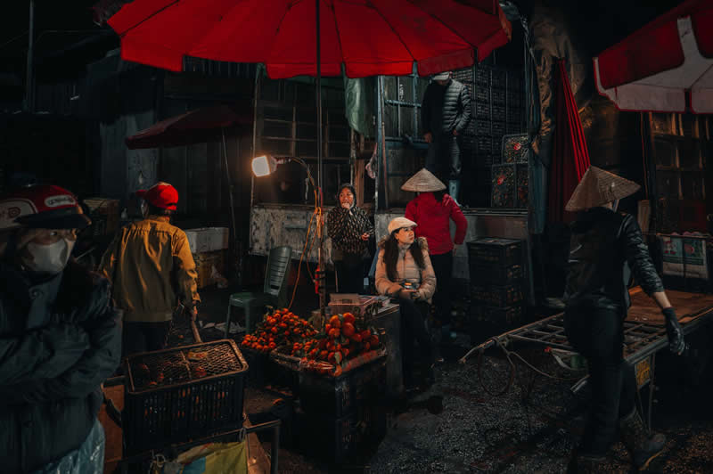 Series Winner - 1st Place: Until Dawn Comes by Vica Bogaerts, Thailand - LensCulture Street Photography Awards 2026 Winners