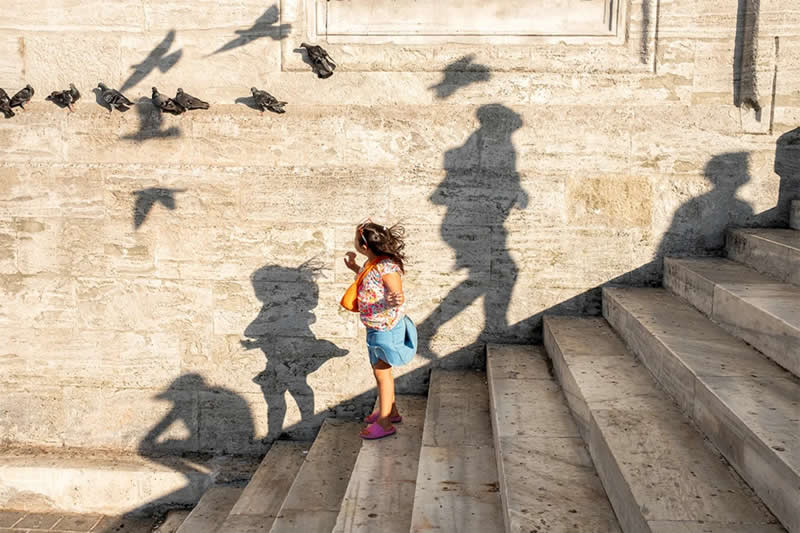 Perfectly Timed Street Photos in the Right Spot