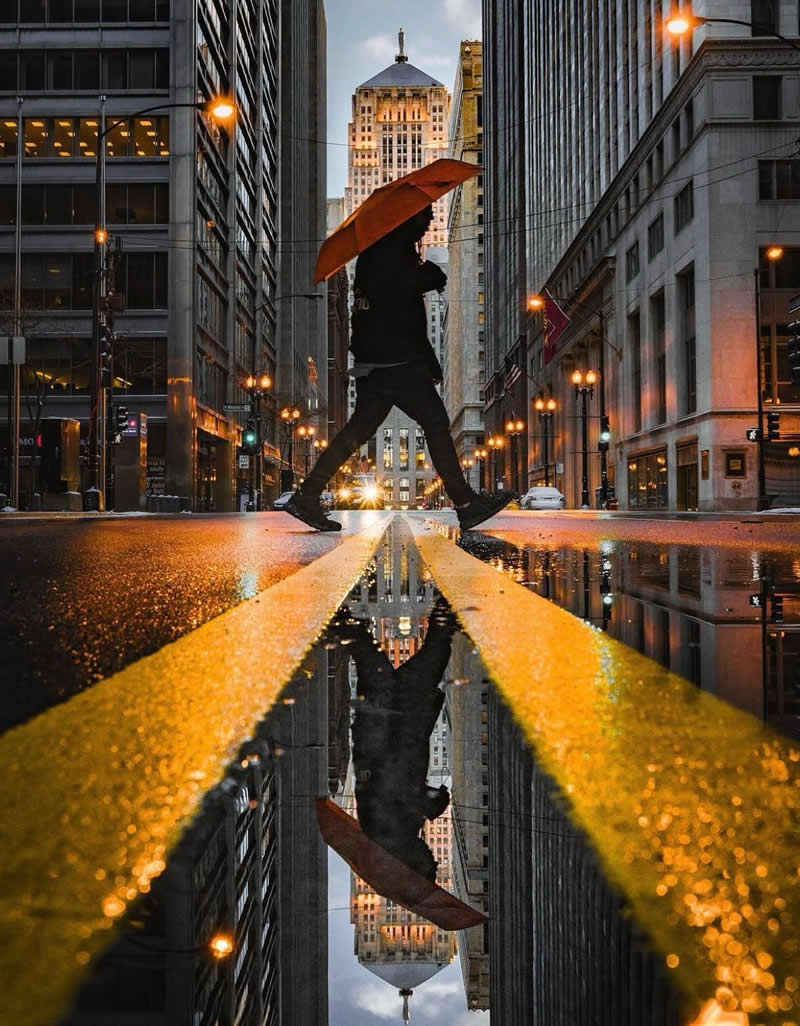 Perfectly Timed Street Photos in the Right Spot