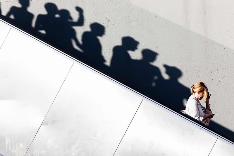 Perfectly Timed Street Photos in the Right Spot