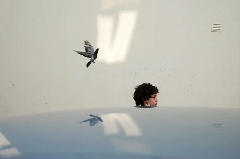 Perfectly Timed Street Photos in the Right Spot