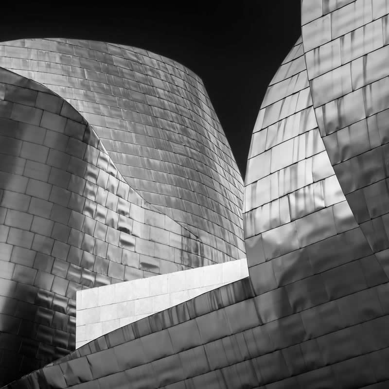 Architecture - 3rd Place: Guggenheim Museum by Martin Santbergen - Minimalist Photography Awards 2026 Winners