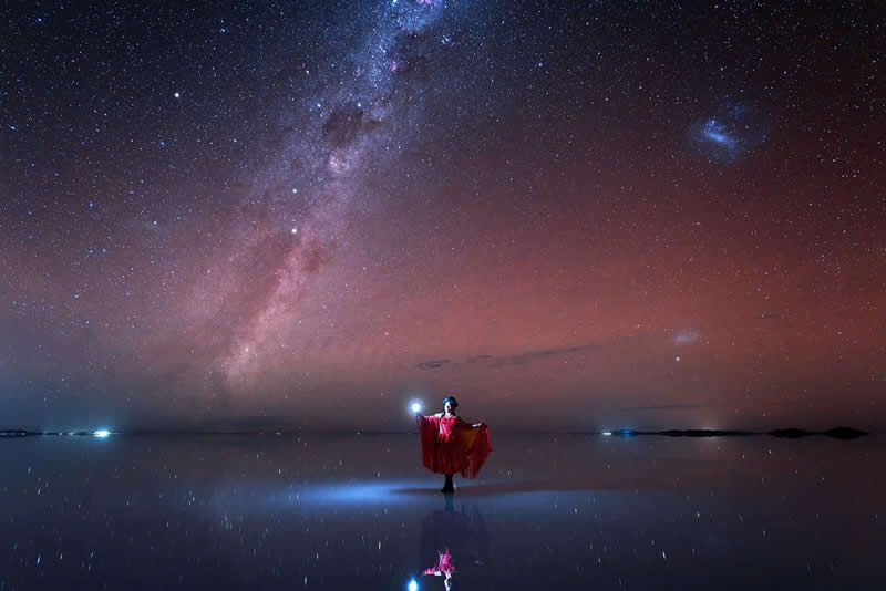 Night Photography - 1st Place: The magic of the night sky over Atacama by Mihail Minkov - Minimalist Photography Awards 2026 Winners