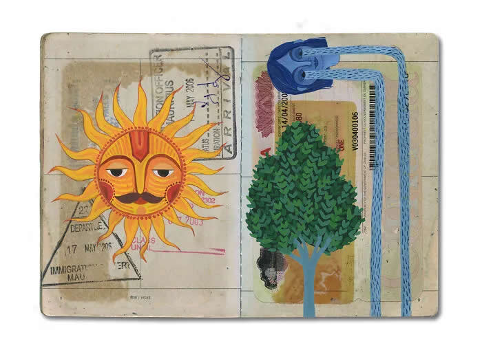 From Passport to Paintings: Illustrator Radhika Chitalia's Heartfelt Tribute to Her Late Father 21 From Passport to Paintings by Illustrator Radhika Chitalia