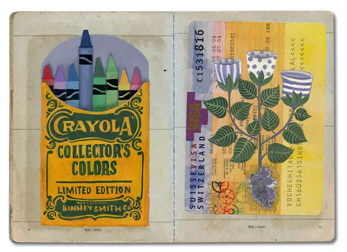 From Passport to Paintings: Illustrator Radhika Chitalia's Heartfelt Tribute to Her Late Father 26 From Passport to Paintings by Illustrator Radhika Chitalia