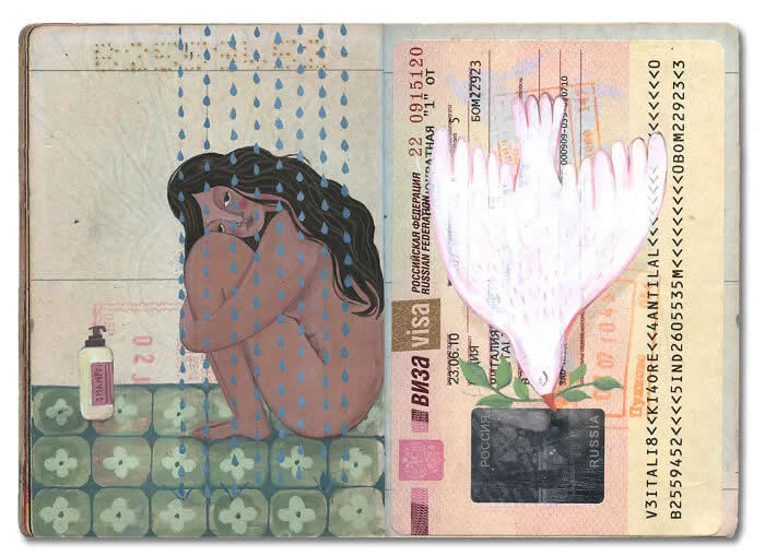 From Passport to Paintings: Illustrator Radhika Chitalia's Heartfelt Tribute to Her Late Father 30 From Passport to Paintings by Illustrator Radhika Chitalia
