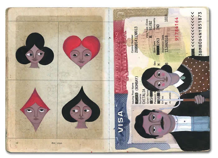 From Passport to Paintings: Illustrator Radhika Chitalia's Heartfelt Tribute to Her Late Father 33 From Passport to Paintings by Illustrator Radhika Chitalia