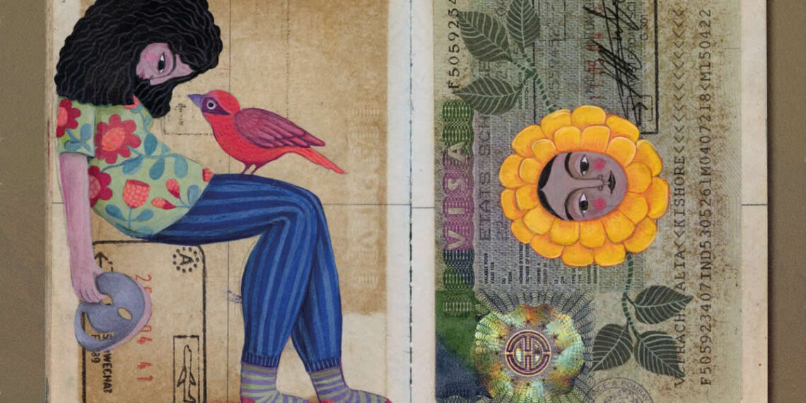 From Passport to Paintings: Illustrator Radhika Chitalia's Heartfelt Tribute to Her Late Father 17 From Passport to Paintings by Illustrator Radhika Chitalia