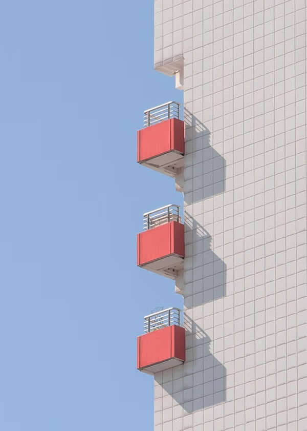Red Rhythm by Eugenio Pizzo, Italy - The Artist Gallery Awards Minimalist 2026 Winners