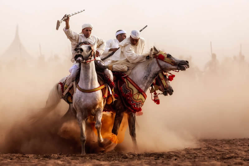 Open Color - Silver: Tabourida by Mohammed Muhtasib, Saudi Arabia - 12Awards Photography Competition Winners