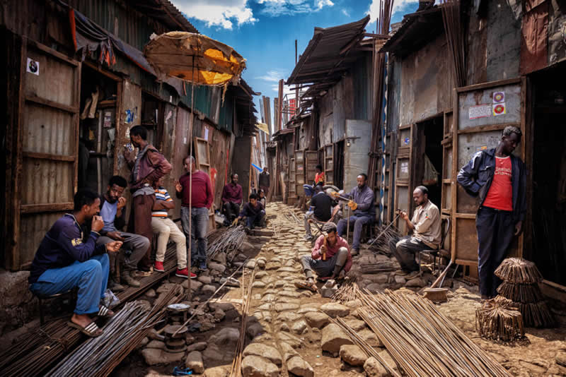Street - Bronze: Iron Market by Isa Ebrahim, Bahrain - 12Awards Photography Competition Winners