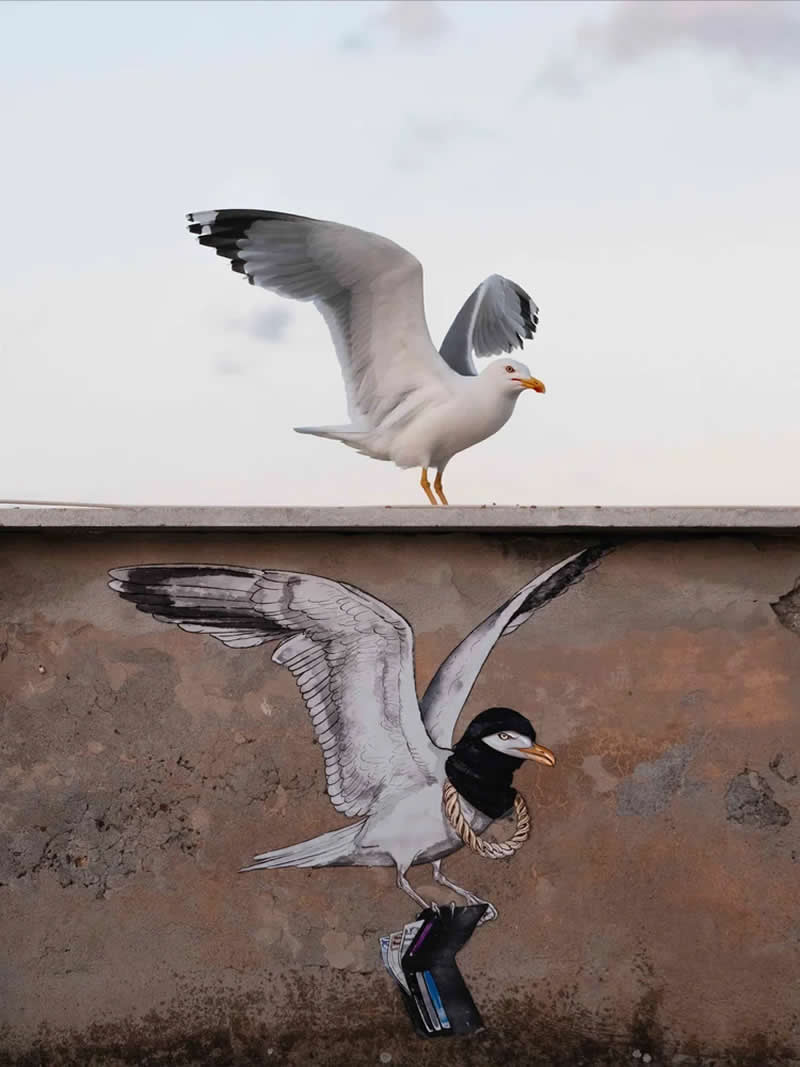 Urban Birds - Gold: Alter Ego by Gianluca Damiani, Italy - Bird Photographer of the Year 2026 Winners