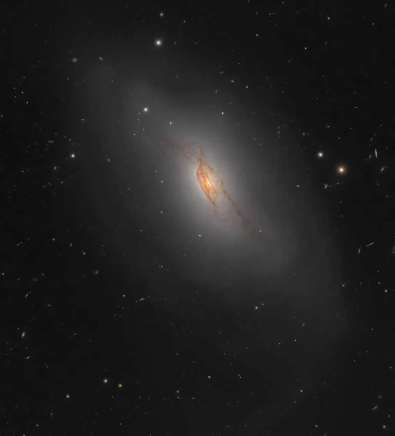 Galaxies - Winner: NGC 4753: A Symphony of Dust Lanes in Virgo by Yan Zhipeng and Xinran Li - ZWO Astronomy Photographer 2026 Winners