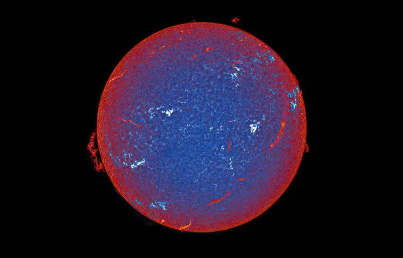 Our Sun - Runner-up: Anatomy of the Chromosphere by Peter Ward - ZWO Astronomy Photographer 2026 Winners