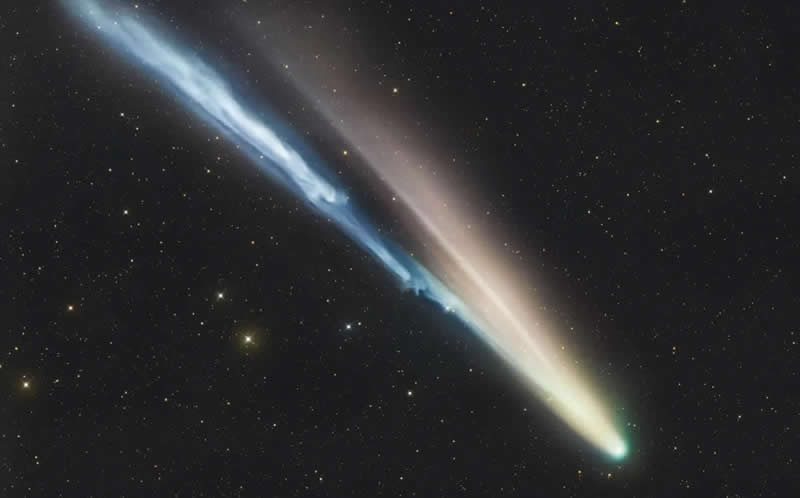 Planets, Comets and Asteroids - Highly commended: Comet C/2025 A6 (Lemmon), 28 October by Julien De Winter and Landon Boehm - ZWO Astronomy Photographer 2026 Winners