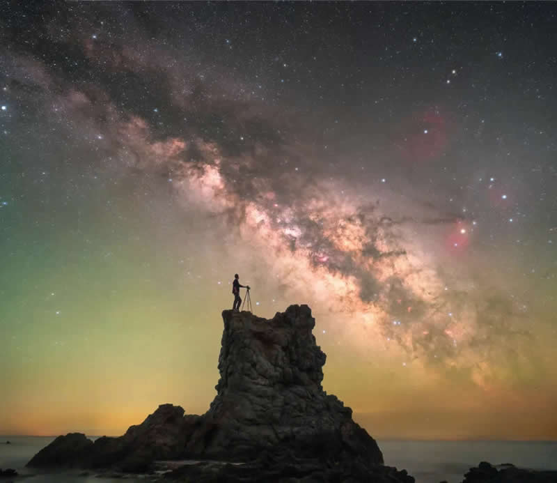 People and Space - Runner-up: Capture the Night by Dan Zafra - ZWO Astronomy Photographer 2026 Winners