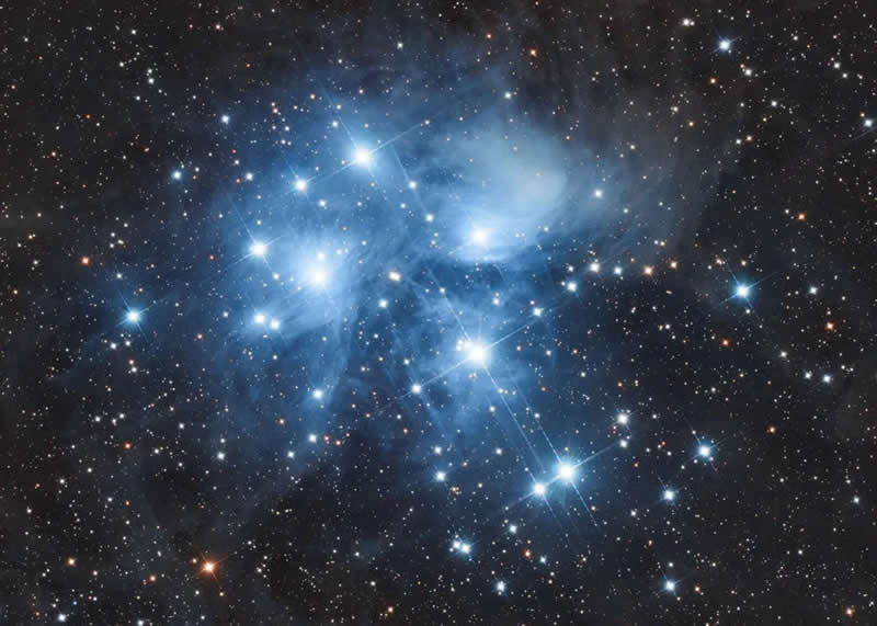 Best Newcomer - Runner-up: The Seven Sisters by Tibor Marcsik - ZWO Astronomy Photographer 2026 Winners