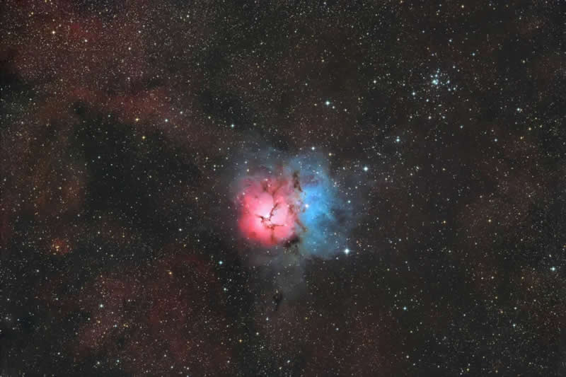 Young Competition - Runner-up: M20: The Trifid Nebula by Kaiyan Ma - ZWO Astronomy Photographer 2026 Winners