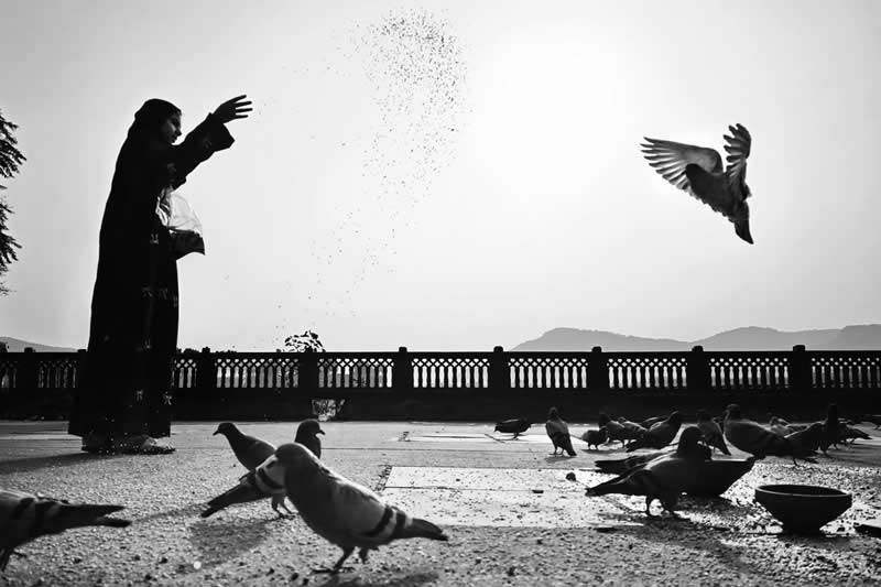 Divyanshu Verma Black and White Indian Street Photography