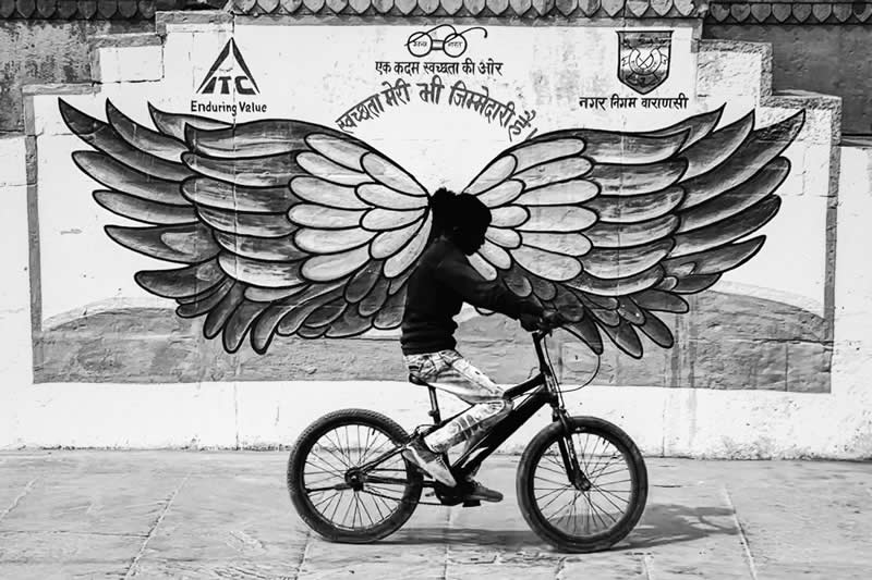 Divyanshu Verma Black and White Indian Street Photography