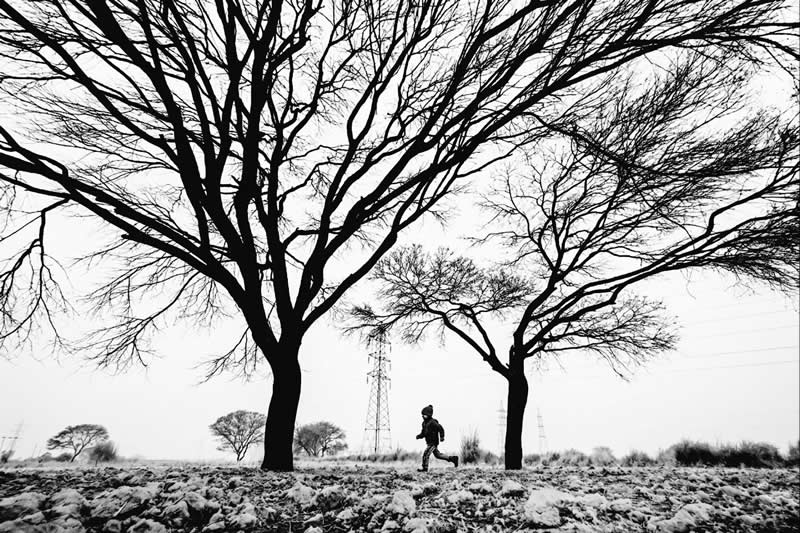 Divyanshu Verma Black and White Indian Street Photography