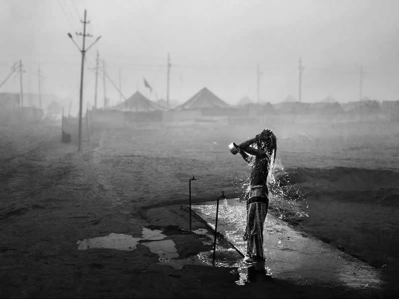 Divyanshu Verma Black and White Indian Street Photography