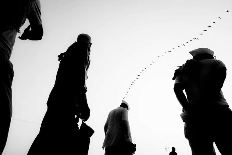 Divyanshu Verma Black and White Indian Street Photography