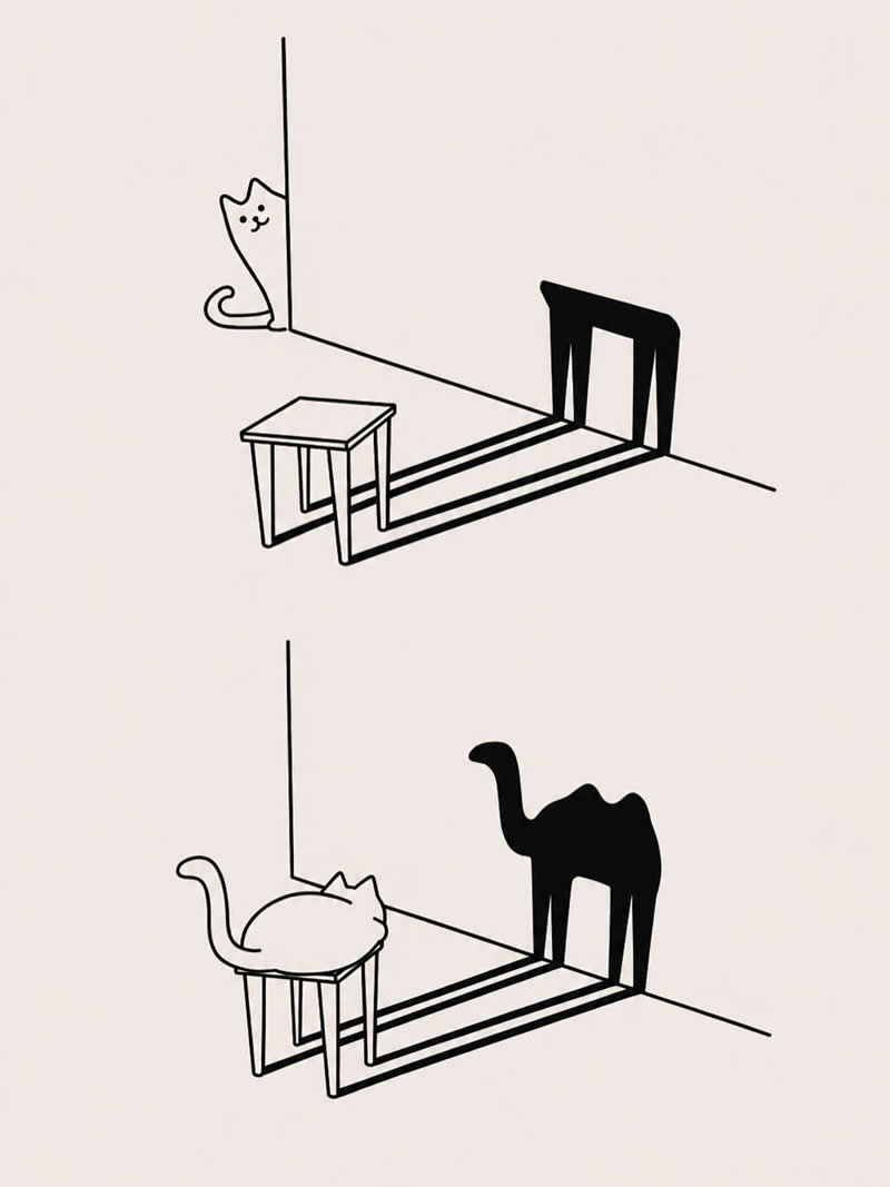 Laugh, Then Think: 36 Funny and Thought-Provoking Illustrations by Tango Gao 41 Funny and Thought-Provoking Illustrations by Tango Gao
