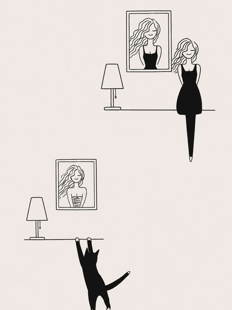 Laugh, Then Think: 36 Funny and Thought-Provoking Illustrations by Tango Gao 43 Funny and Thought-Provoking Illustrations by Tango Gao