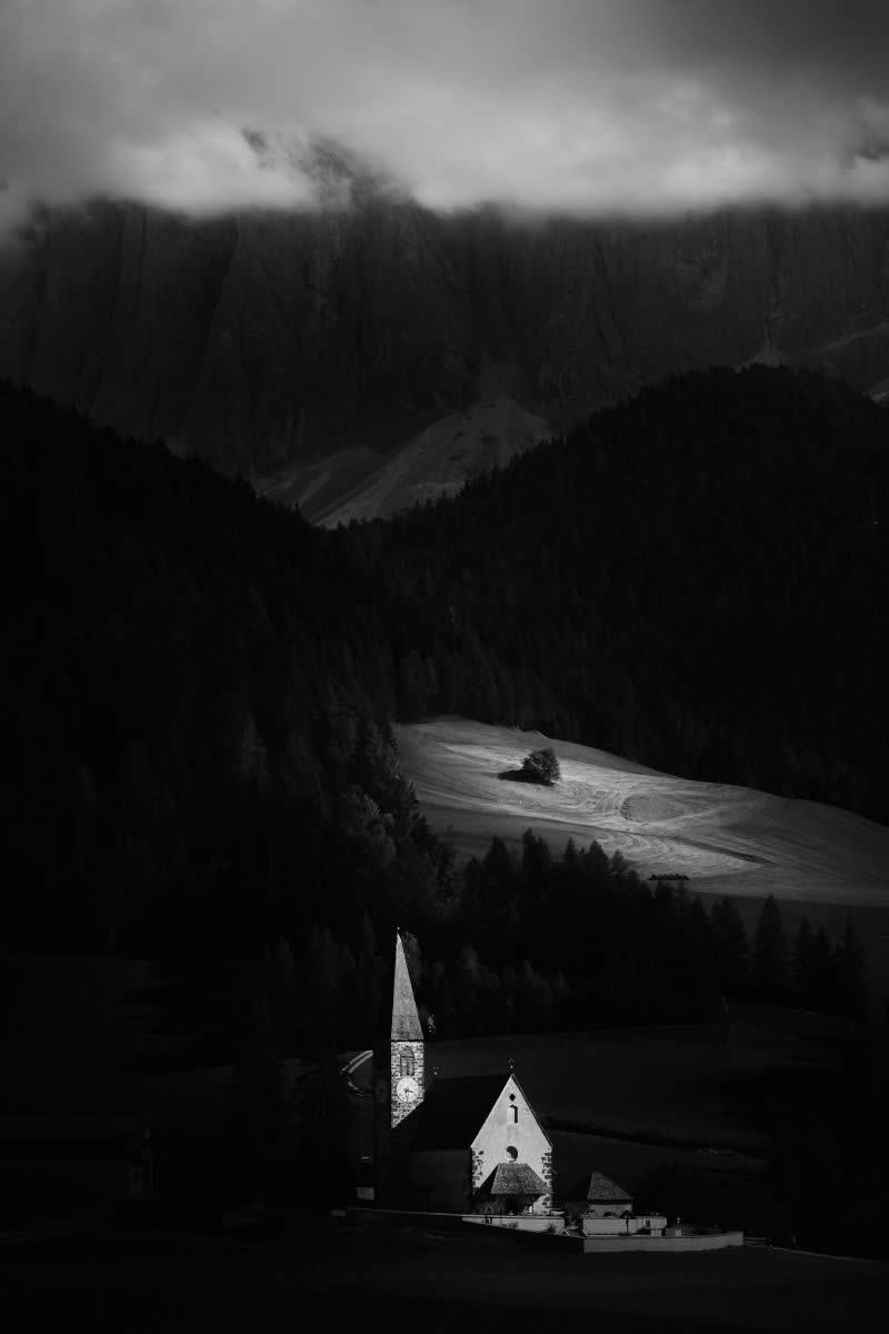 Earth in Elegant Monochrome: 40 Landscape Winners From the MonoVisions Awards 2026 44 2nd Place Winner: Where light lingers by Claudia Barbera, Italy - MonoVisions Black and White Awards Landscape 2026 Winners