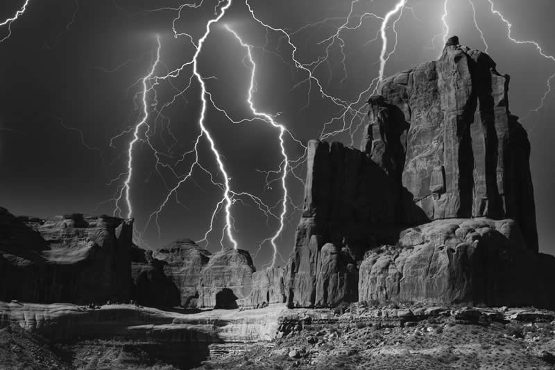Earth in Elegant Monochrome: 40 Landscape Winners From the MonoVisions Awards 2026 60 Restless Spirits by Maureen Ravnik, United States - MonoVisions Black and White Awards Landscape 2026 Winners