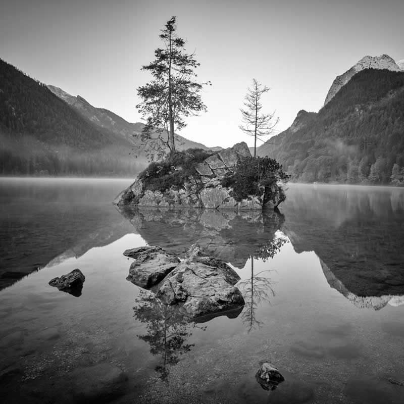 Earth in Elegant Monochrome: 40 Landscape Winners From the MonoVisions Awards 2026 63 Between by Steffen Reichardt, Germany - MonoVisions Black and White Awards Landscape 2026 Winners
