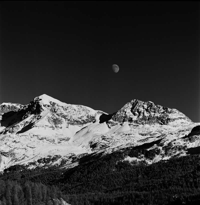 Earth in Elegant Monochrome: 40 Landscape Winners From the MonoVisions Awards 2026 65 Silvaplana last light by Marcello Colombo, Italy - MonoVisions Black and White Awards Landscape 2026 Winners